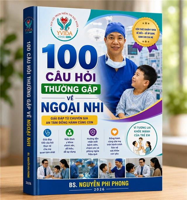 Ebook 100 câu hỏi thường gặp về ngoại nhi